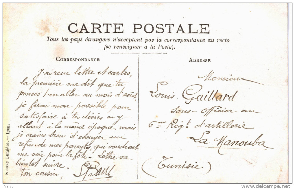 Carte Postale Ancienne de COLROY LA GRANDE