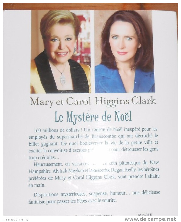 Le Mystère De Noël. Mary Et Carol Higgins Clark. 2008. - Albin-Michel - Le Limier