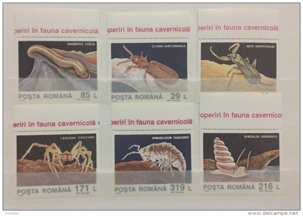 Romania Insects Stamps - Ongebruikt