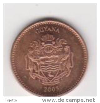 GUYANA   5 DOLLAR   ANNO 2005 UNC - Guyana