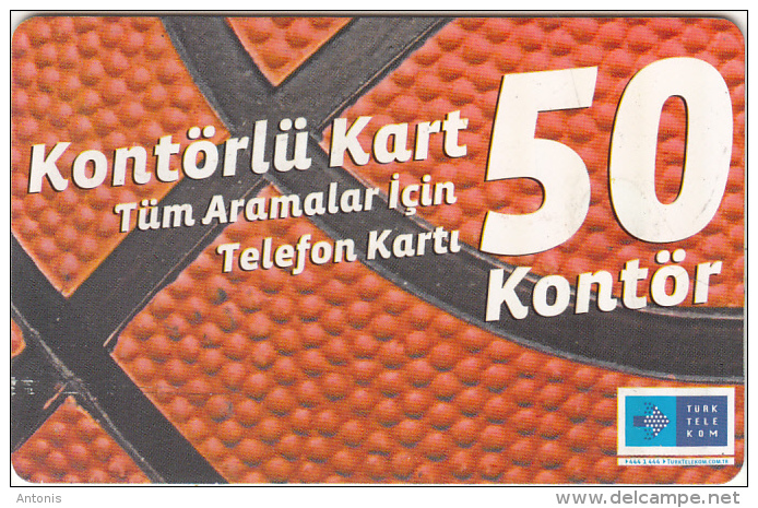 TURKEY(chip) - FIBA 2010 World Championship, Exp.date 03/13, Used - Sport