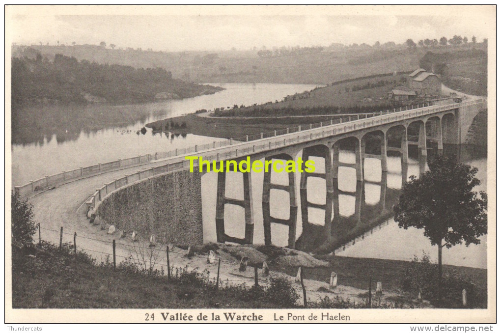 CPA VALLEE DE LA WARCHE LE PONT DE HAELEN - Bütgenbach