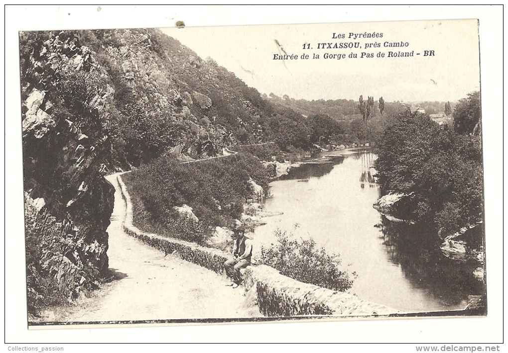 Cp, 64, Itxassou, Entrée De La Gorge Du Pas De Roland - Itxassou