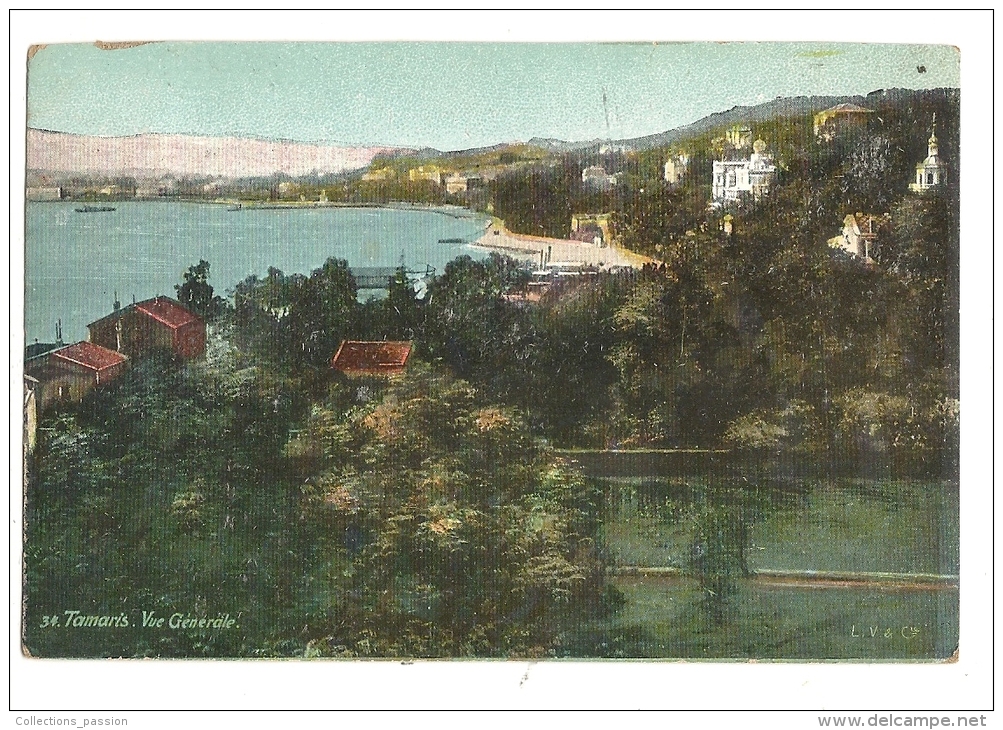 Cp, 83, Tamaris,  Vue Générale, Voyagée 1910 - Tamaris