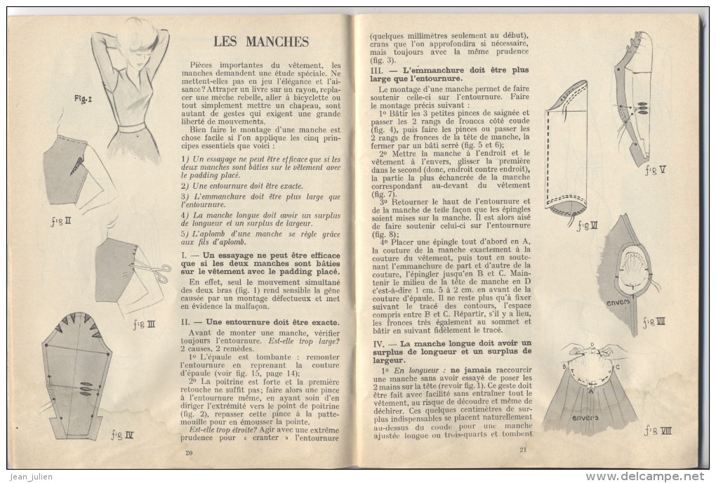 JE SERAI COUTURIERE  -   " Modes Et Travaux "  -  Editions BOUCHERIT -  6 Scans - Patrons