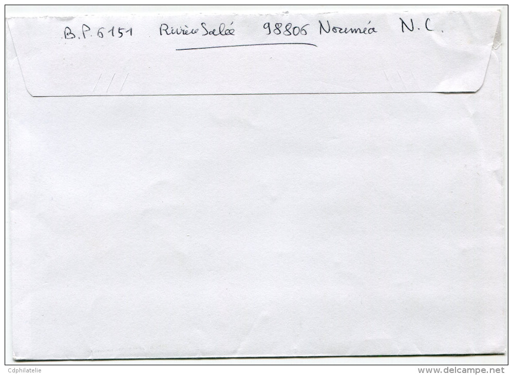 NOUVELLE-CALEDONIE LETTRE DEPART LA FOA 13-1-2003 POUR LA FRANCE - Lettres & Documents