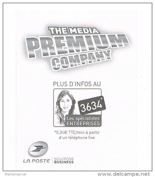 3 IMAGES LA POSTE WONDER DISTRI-SUPERFORMER-SUPER CIBLOR.THE MEDIA PREMIUM COMPANY. - Autres & Non Classés