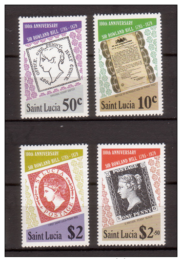 St. Lucia , 1979 , Mi.Nr. 467 - 470 ** / MNH - St.Lucia (1979-...)