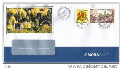 Lettre "Sanctuaire De Meritxell",  Lettre Adressée En Andorre - Storia Postale