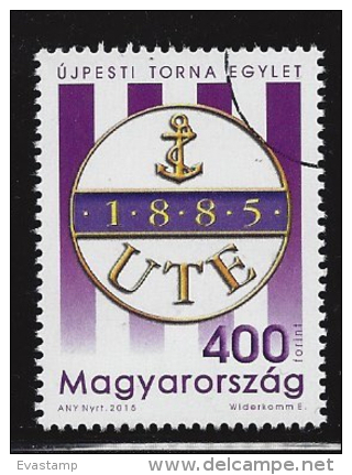 HUNGARY - 2015. SPECIMEN - 130th Anniversary Of The Újpest Sport Club - Used Stamps