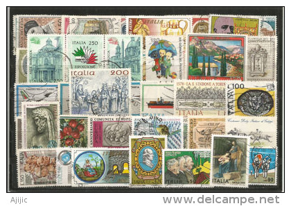 ITALIE. 50 Beaux Timbres Oblitérés  Grands Formats D'Italie, Lot # 7 - Vrac (max 999 Timbres)