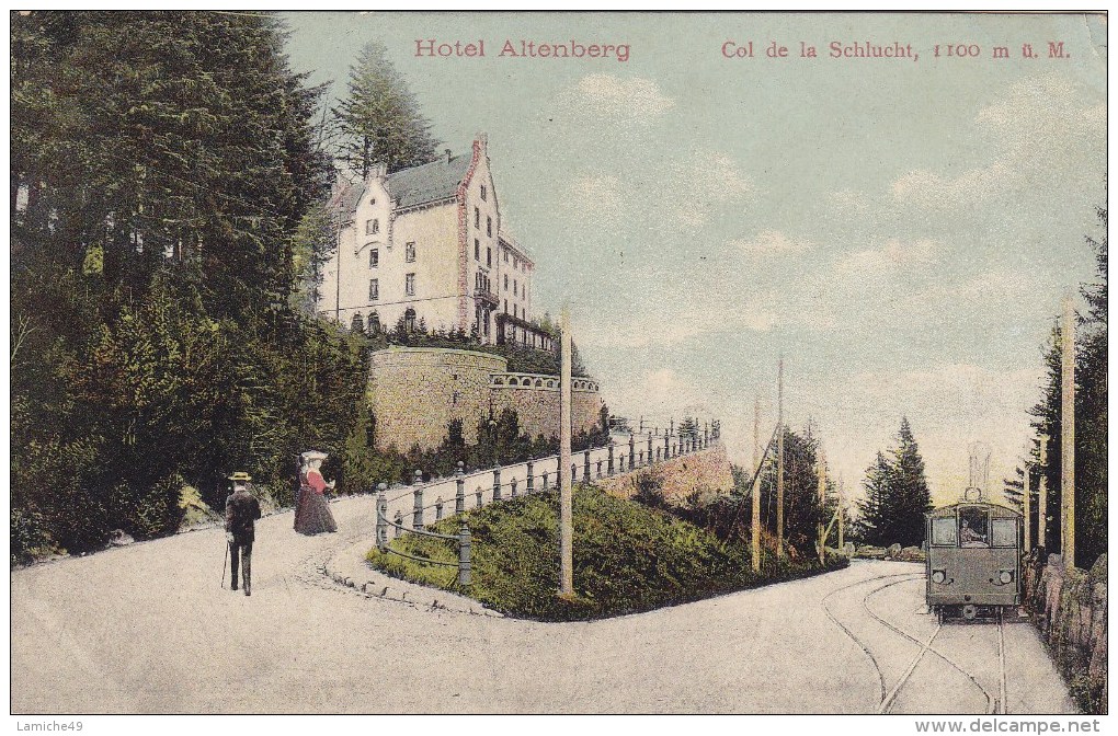 88 Col De La Schlucht  Hôtel Altenberg ( Tramway )... - Altri & Non Classificati