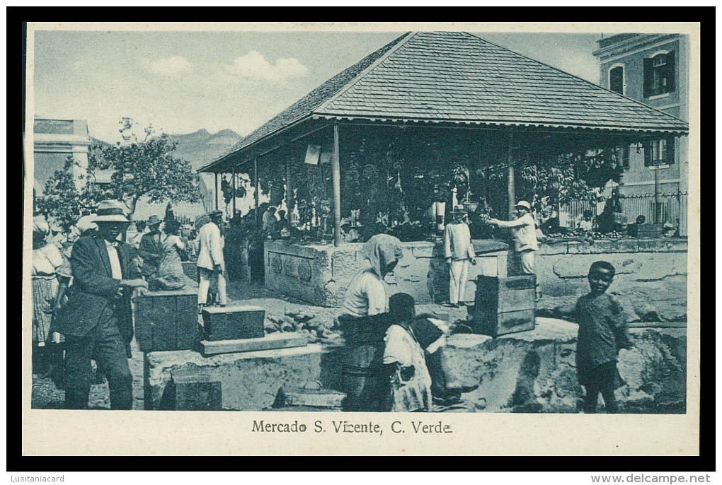 SÃO VICENTE - FEIRAS E MERCADOS -  Carte Postale - Cape Verde