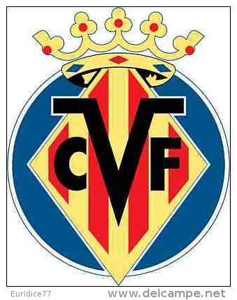 Villareal FC Spain Soccer Football Sticker Decal 13x10 Cm. Aprox. - Otros & Sin Clasificación