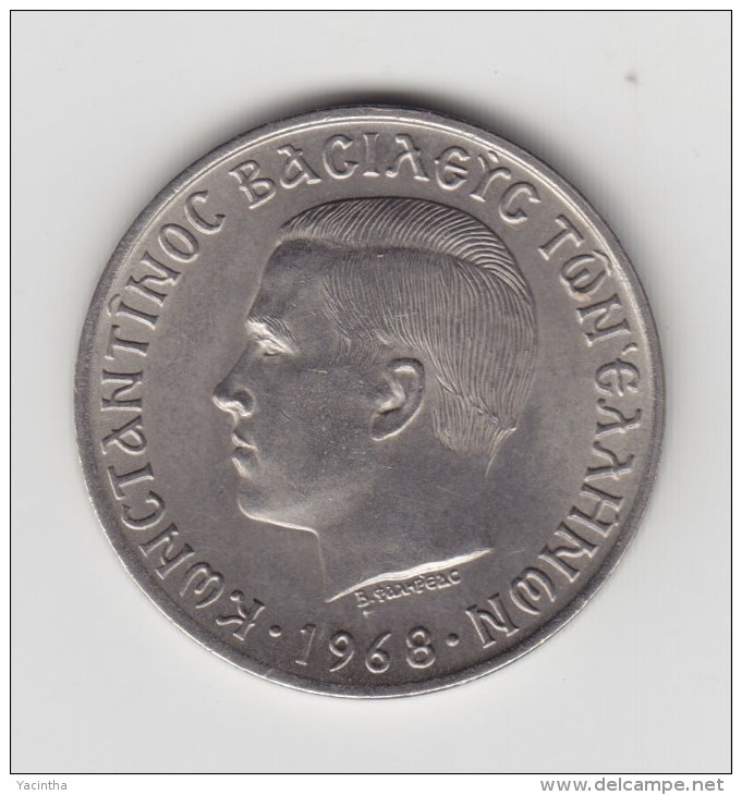 @Y@    Griekenland  10  Drachmen  1968     (2897) - Grèce