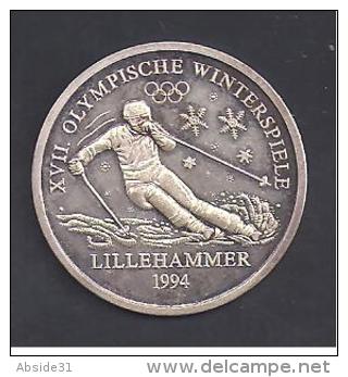 Médaille En Argent  - XVII Olympische Winterspiele  LILLEHAMMER  1994 - Non Classés