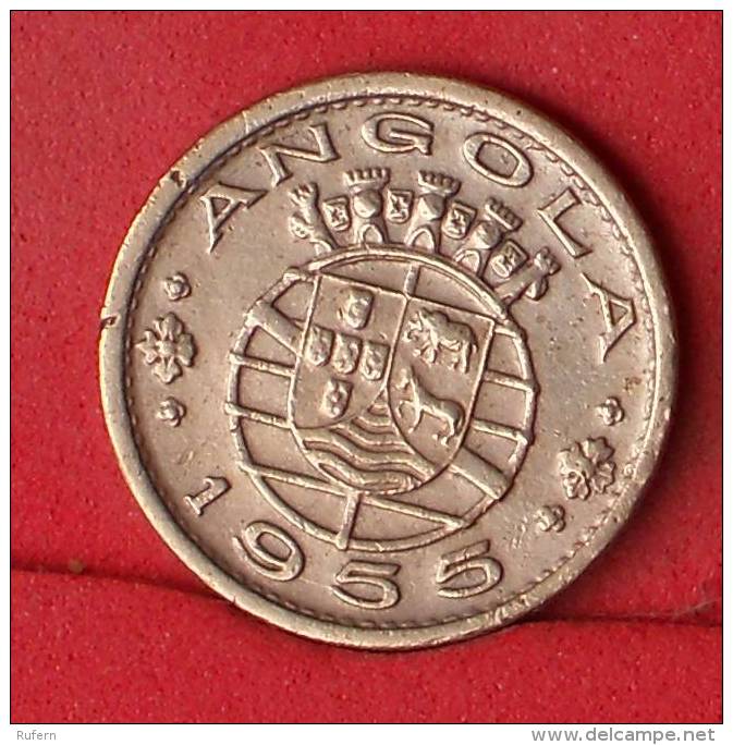 ANGOLA  50  CENTAVOS  1955   KM# 75  -    (Nº13261) - Angola