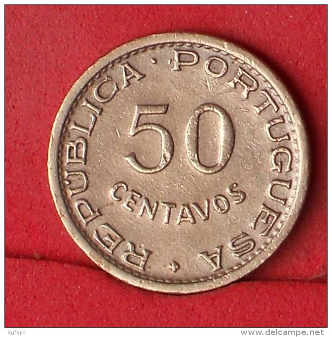 ANGOLA  50  CENTAVOS  1955   KM# 75  -    (Nº13261) - Angola