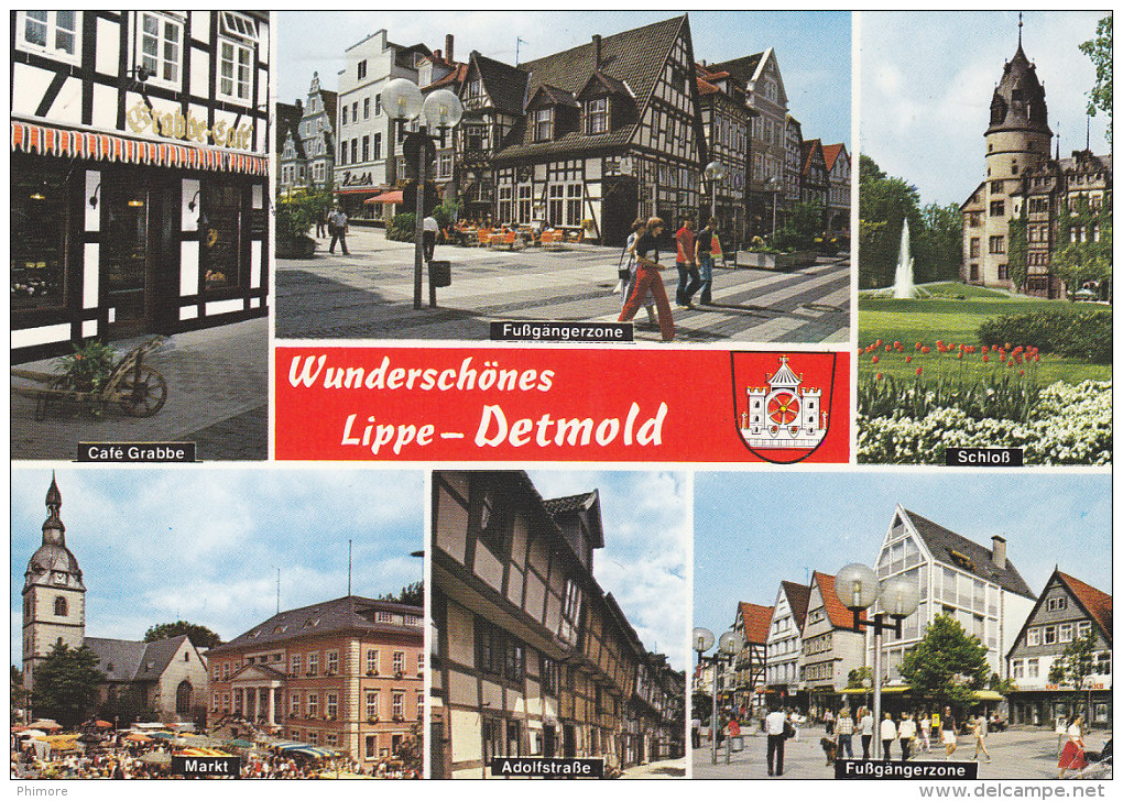 Ph-CPM Allemagne Lippe Detmold (Rhénanie Du Nord Westphalie) Wunderschönes - Detmold