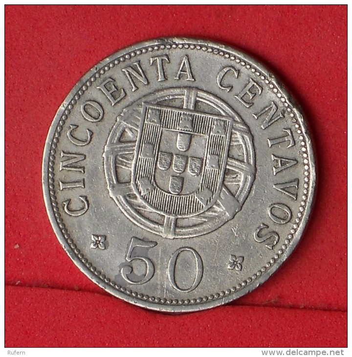 ANGOLA  50  CENTAVOS  1927   KM# 69  -    (Nº13267) - Angola