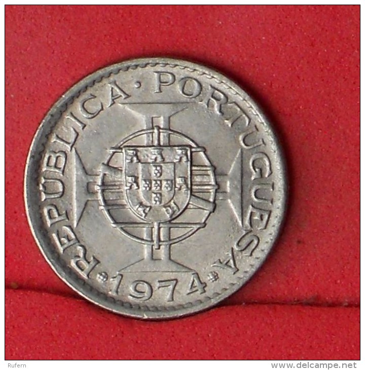 ANGOLA  2,5  ESCUDOS  1974   KM# 77  -    (Nº13281) - Angola