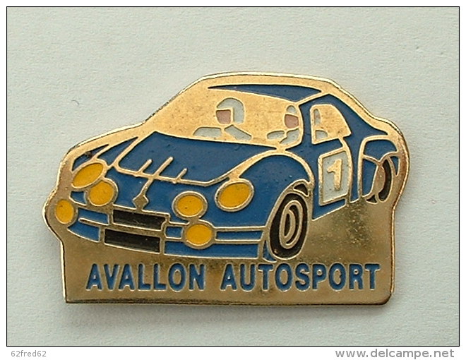 Pin´s ALPINE RENAULT - AVALLON AUTO SPORT - Renault