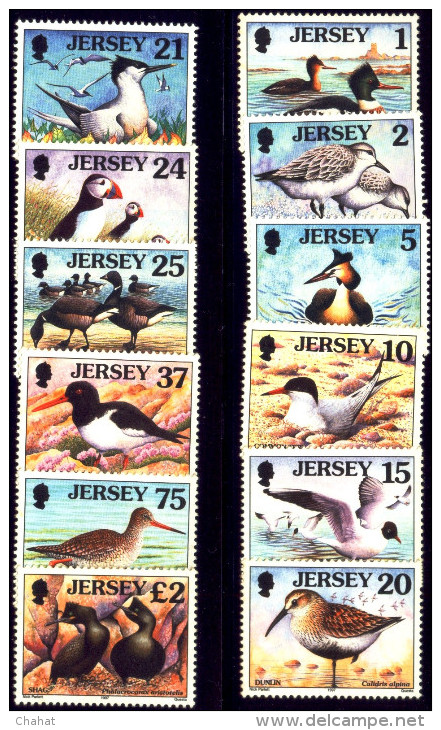 BIRDS-JERSEY-1997 FULL SET & 1998 PART SET-MNH-B3-573 - Albatros & Stormvogels
