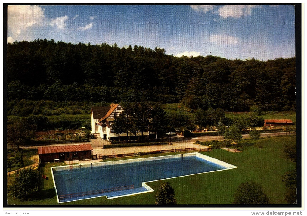 Kahlquelle Bei Aschaffenburg  -  Gasthaus-Pension "Forellenhof"  -  Ansichtskarte Ca. 1985    (5471) - Aschaffenburg