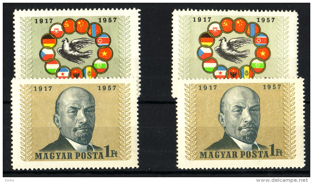 1957. Great October Socialist Revolution (IV.) :) - Unused Stamps