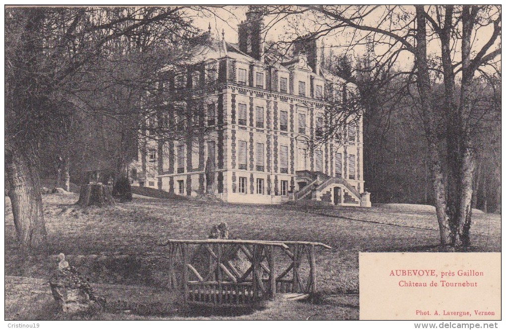 27 AUBEVOYE Château De TOURNEBUT - Aubevoye