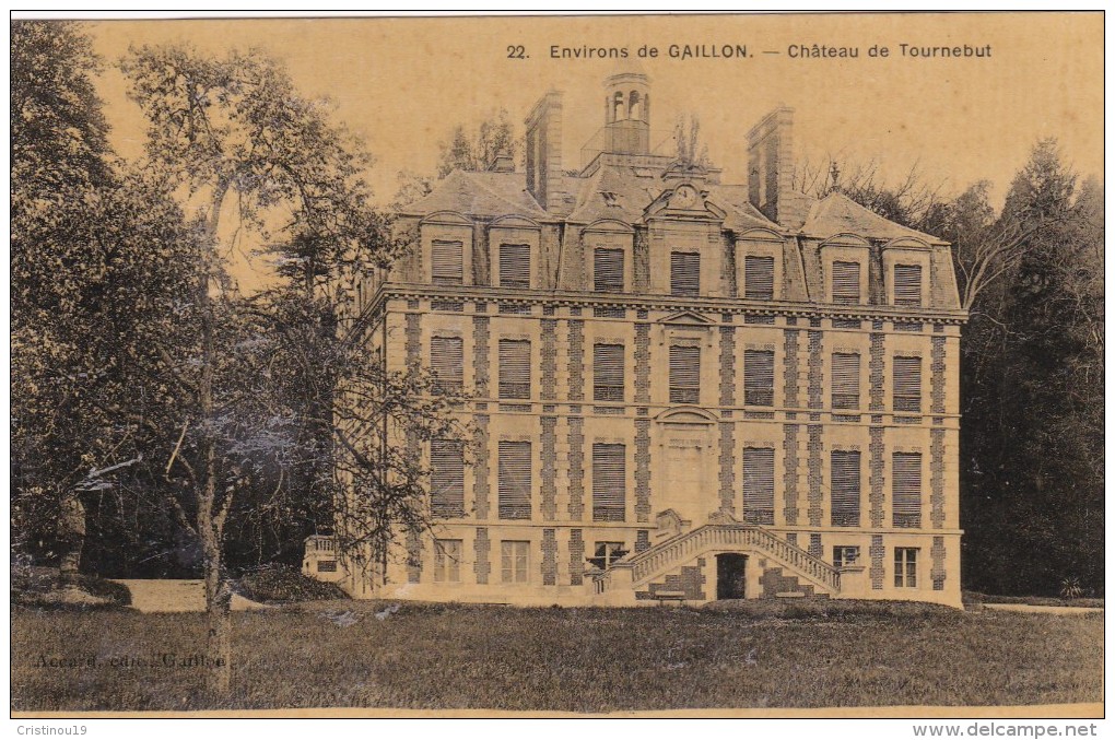 27 AUBEVOYE Château De TOURNEBUT - Aubevoye