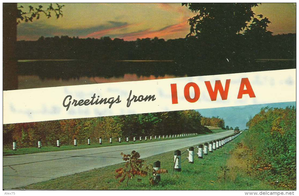 GREETINGS FROM IOWA -- - Autres & Non Classés