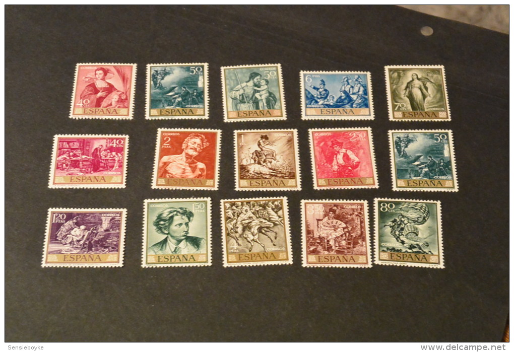 K10635-  Stamps  MNH Spain -paintings - Altri & Non Classificati