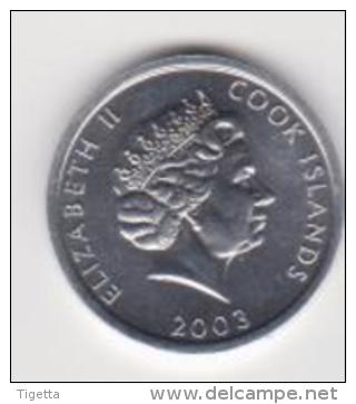 COOK ISLANDS   1 CENT  ANNO 2003 UNC - Cook