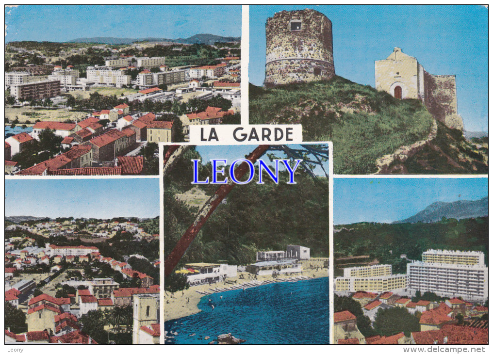 CPM De LA GARDE    (83) -  SOUVENIR - VUES DIVERSES -1968 - La Garde