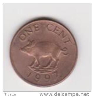 BERMUDA   1 CENT  ANNO 1997 UNC - Bermuda