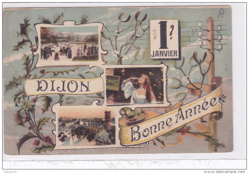 Dijon - 1er Janvier - Bonne Année - Dijon