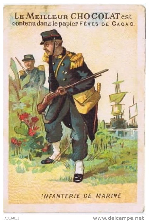 Cromo   INFANTERIE DE MARINE - Duroyon & Ramette