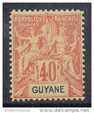 GUYANE N°39 N**  Fournier - Unused Stamps