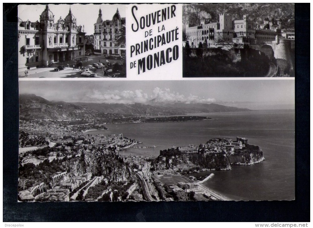 N1792 Souvenir De La PRINCIPAUTE DE MONACO Et Vue Panoramique - Photographie Veritable - Vera Fotografia - Altri & Non Classificati