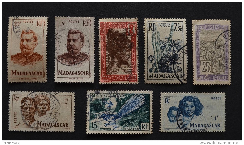 49 Timbres Oblitérés Madagascar - Madagascar (1960-...)