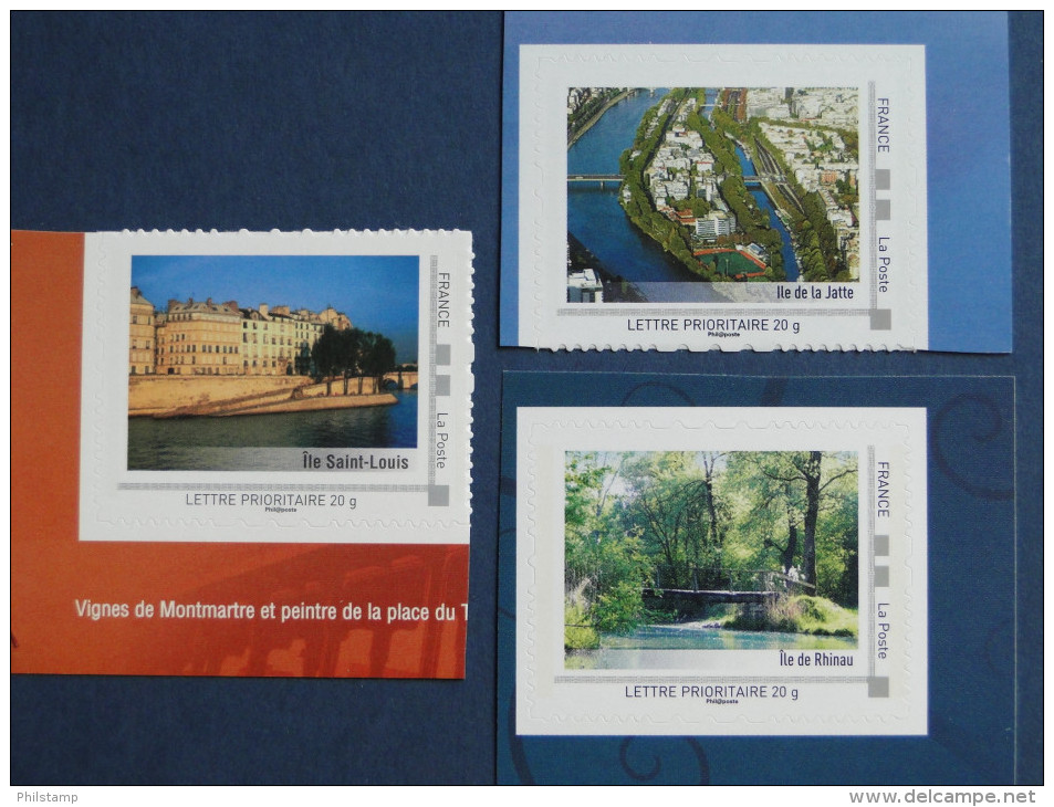 Collector Ile De Rhinau, Ile Saint-Louis Paris, Ile De La Jatte (Neuilly Levallois) [river Island Rhin Seine] - Collectors