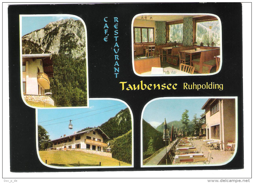 Deutschland - 8222 Ruhpolding - Cafe Restaurant Pension Taubensee - Ruhpolding