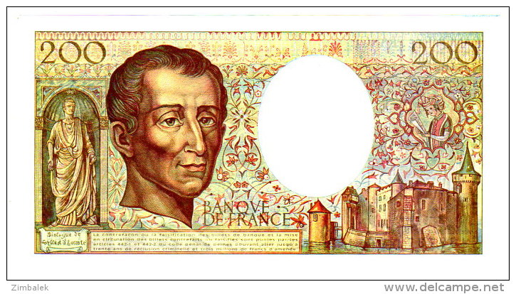 MONTESQUIEU - 200F 1994 - A.165 - 200 F 1981-1994 ''Montesquieu''