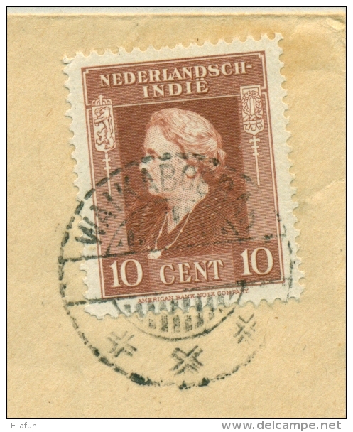 Nederlands Indië  - LB-stempel WAIKABOEBAK Op LP-brief Naar Makassar - Netherlands Indies