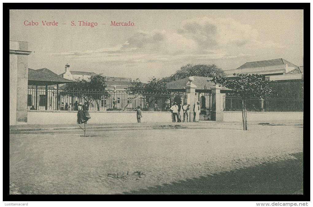 SANTIAGO - FEIRAS E MERCADOS -  Mercado   Carte Postale - Cap Vert