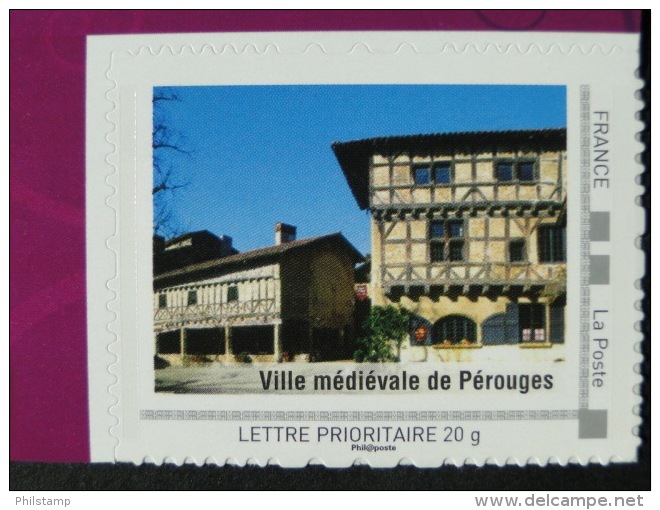 2009_04. Collector Rhône-Alpes. Ville Médiévale Pérouges. Adhésif (lettre 20g). Neuf [Maison Ancienne, Habitat, House] - Collectors