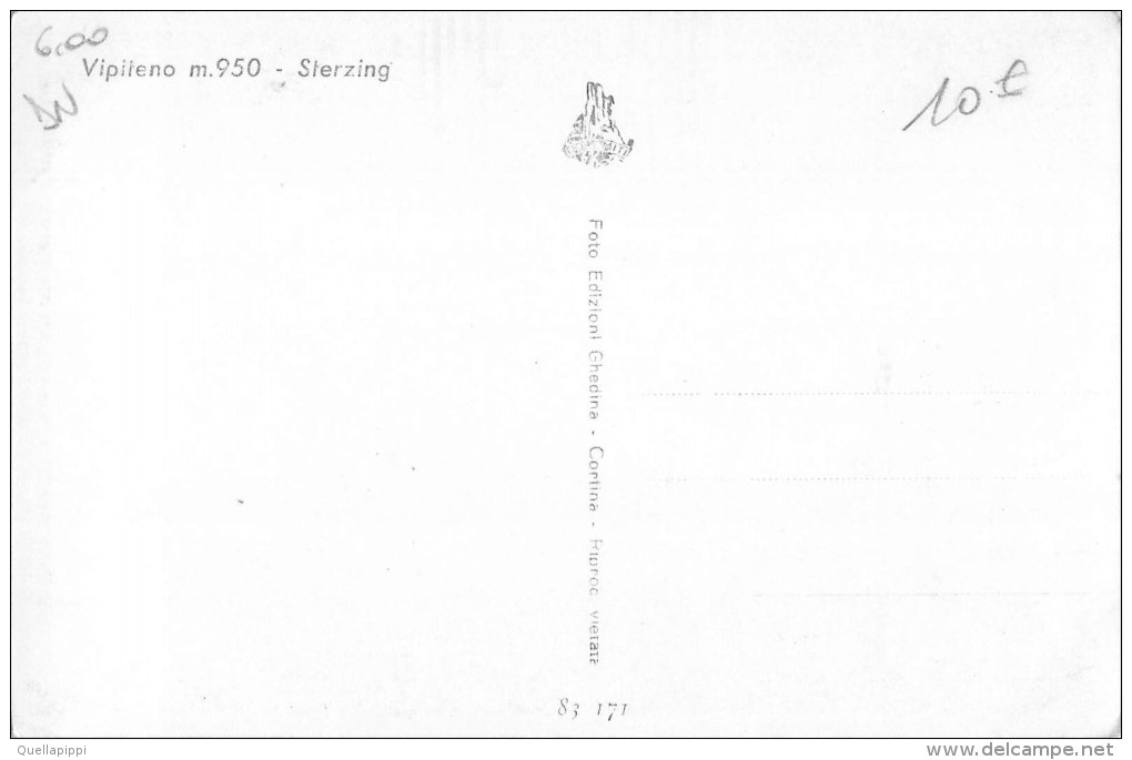 03433 "VIPITENO M. 950 - STERZING"  ANIMATA, CAMION '50.   CART. NON  SPED. - Vipiteno