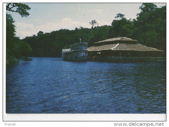 BRE153 - MANAUS (Brasil) - Restaurante Flutuante No Igarape Do Guedes - Manaus