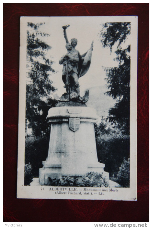 ALBERTVILLE - Monument Aux Morts - Albertville